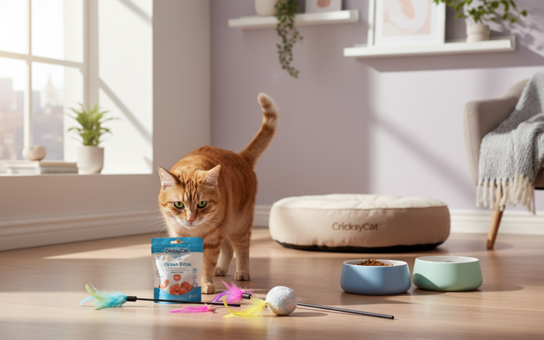 Izkušnja: uvajanje izdelkov CricksyCat pri občutljivih mačkah