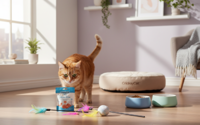 Izkušnja: uvajanje izdelkov CricksyCat pri občutljivih mačkah