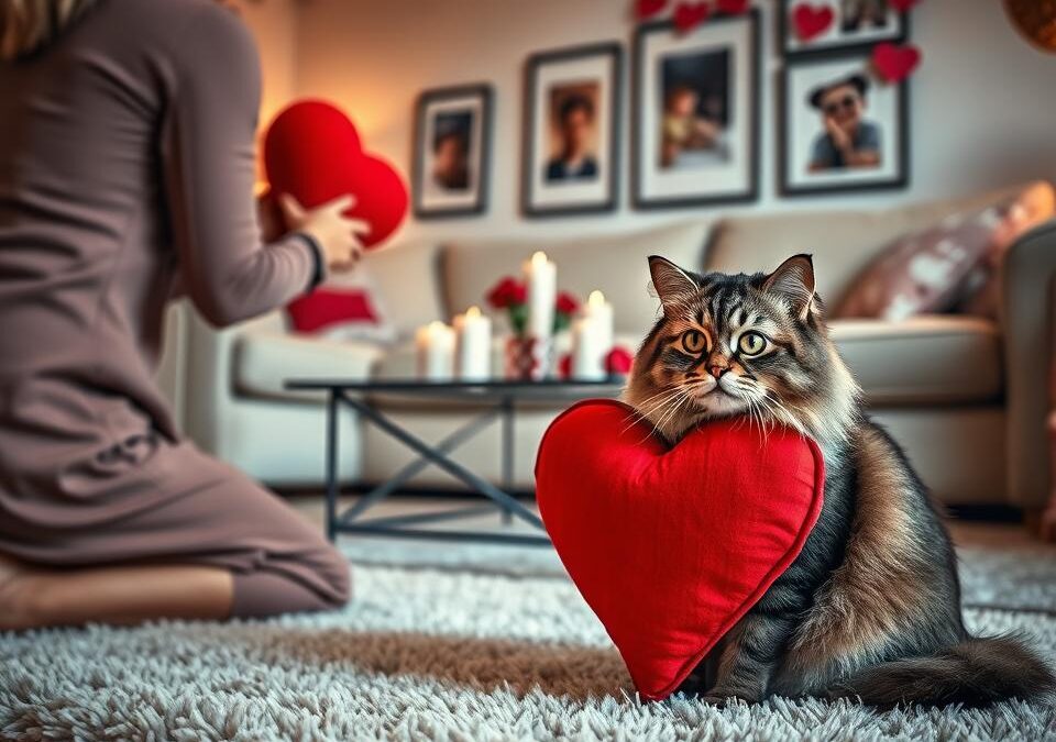 Valentinovo – kako povedati mački, da jo imaš rad/a?