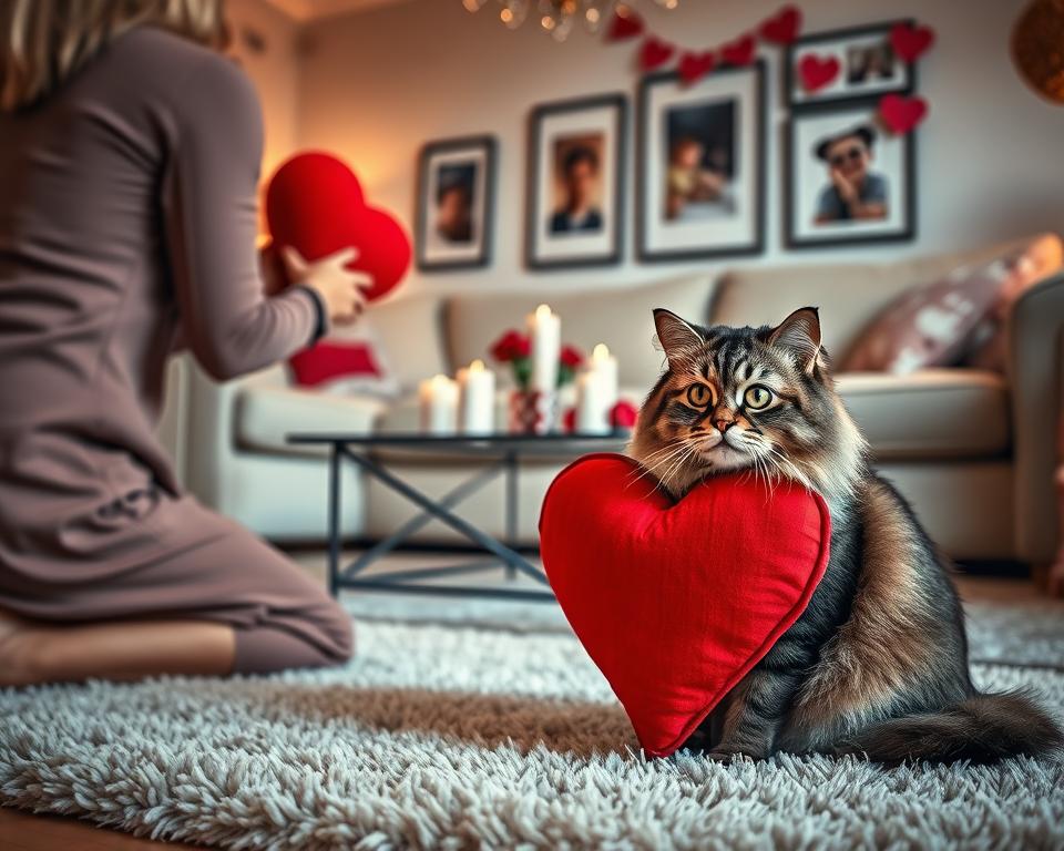 valentinova ljubezen do mačke