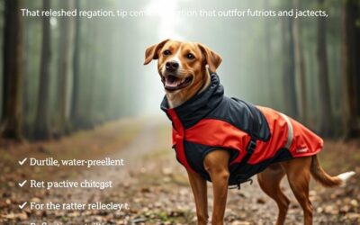 CriskyDog spletni časopis 24 Veterno odporna pasja jakna – Vse, kar moraš vedeti o tem!
