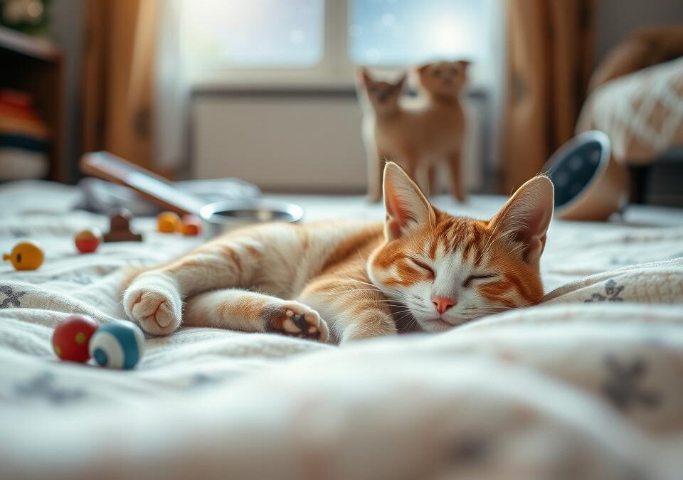 Vzroki za motnje spanja pri mačkah – Vse, kar moraš vedeti o tem!