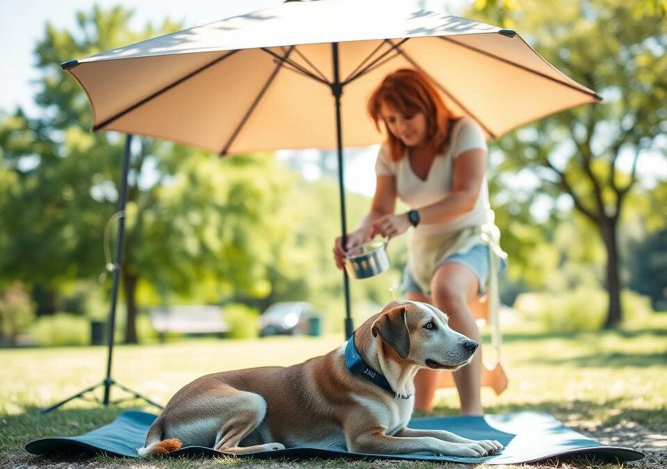 Zaščita psa pred vročinskim udarom – Vse, kar moraš vedeti o tem!