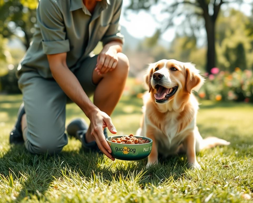 zavestno hranjenje psa