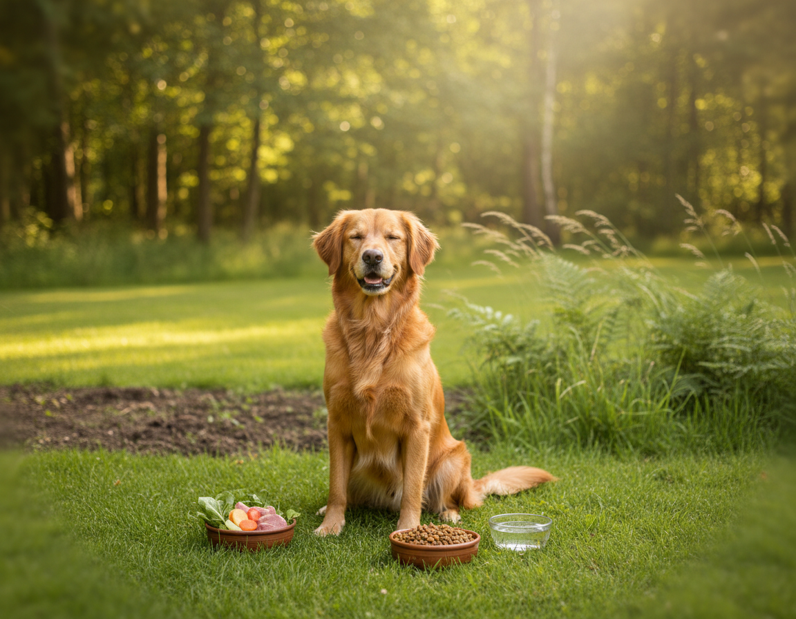 Toplotno ravnovesje psa in prehrana