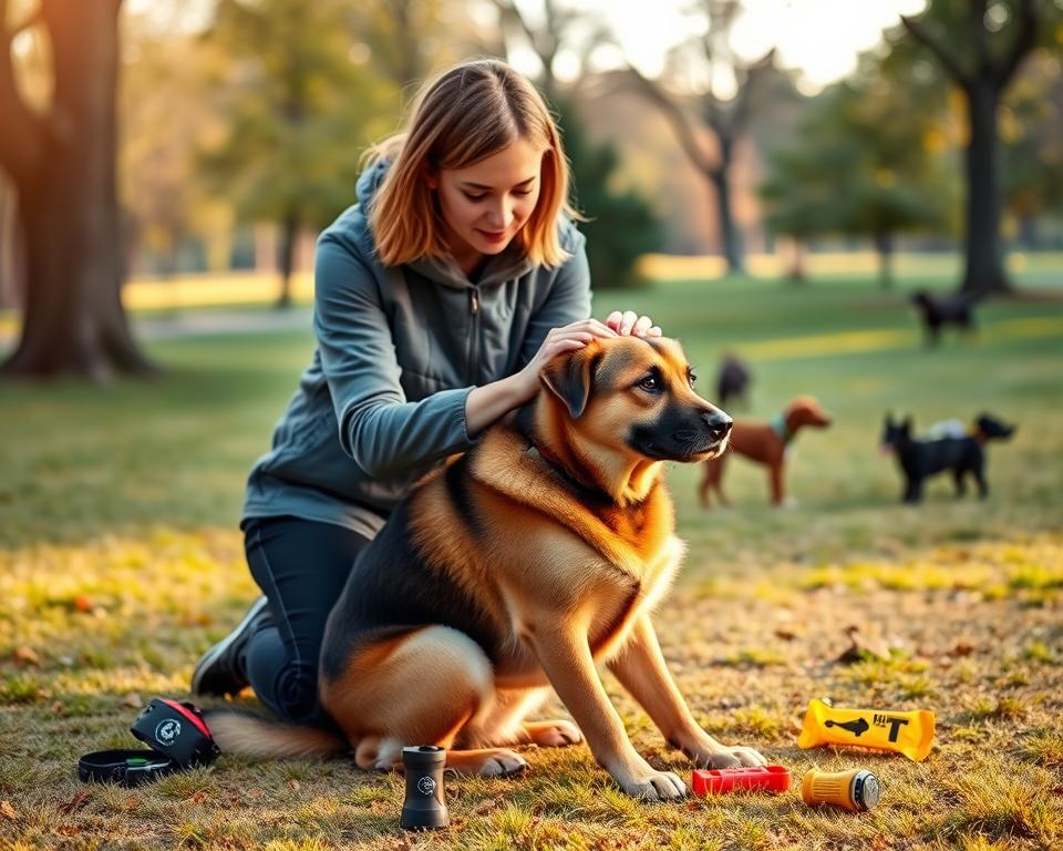 zmanjševanje agresije pri psih