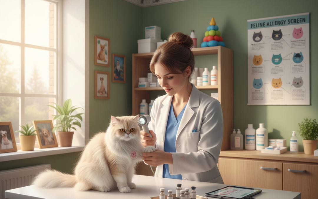 Alergološko testiranje pri mačkah – Vse, kar moraš vedeti o tem!