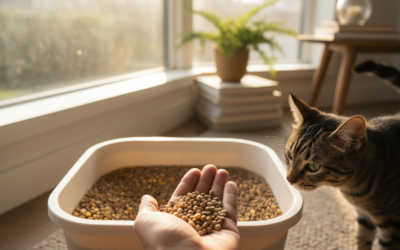 Biološko razgradljiva mačja stelja – Vse, kar moraš vedeti o tem!
