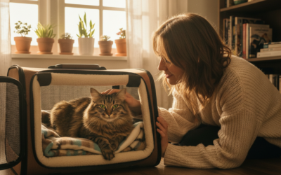 Prevoz mačke brez stresa – Vse, kar moraš vedeti o tem!