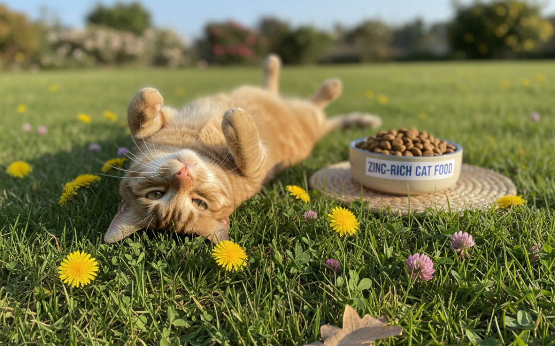 Cink in zdravje dlake mačke – Vse, kar moraš vedeti o tem!