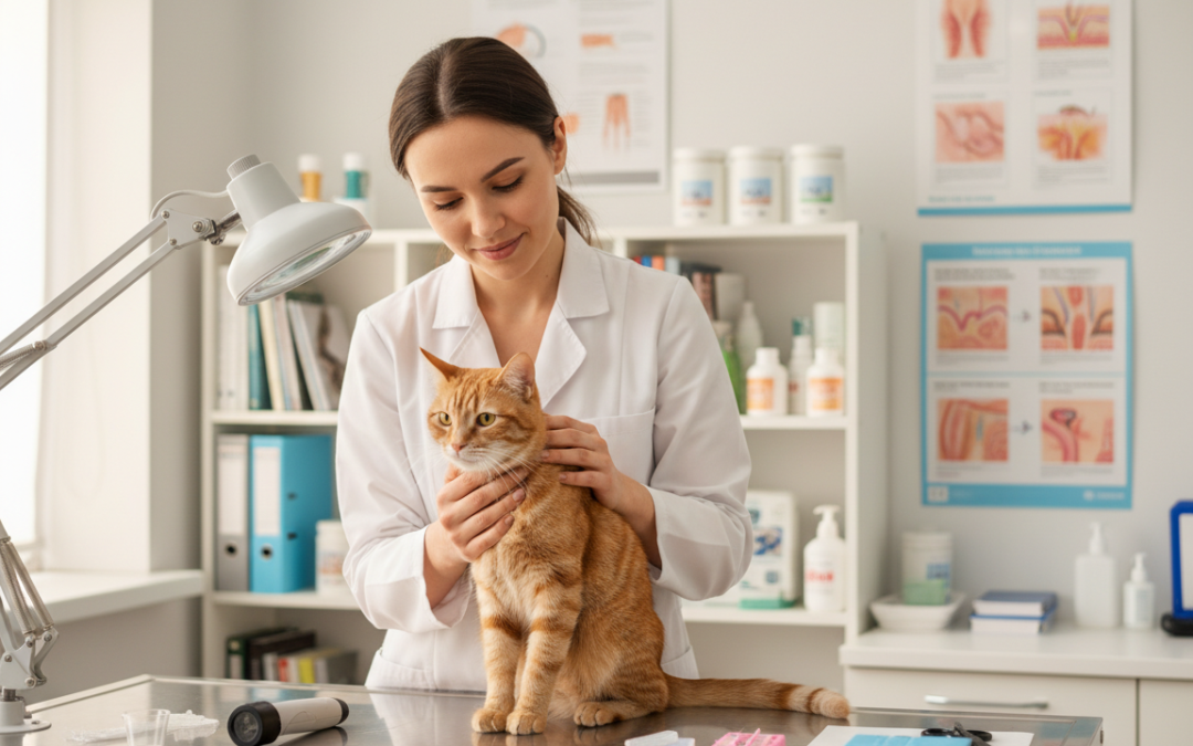 Dermatološki pregled mačke – Vse, kar moraš vedeti o tem!