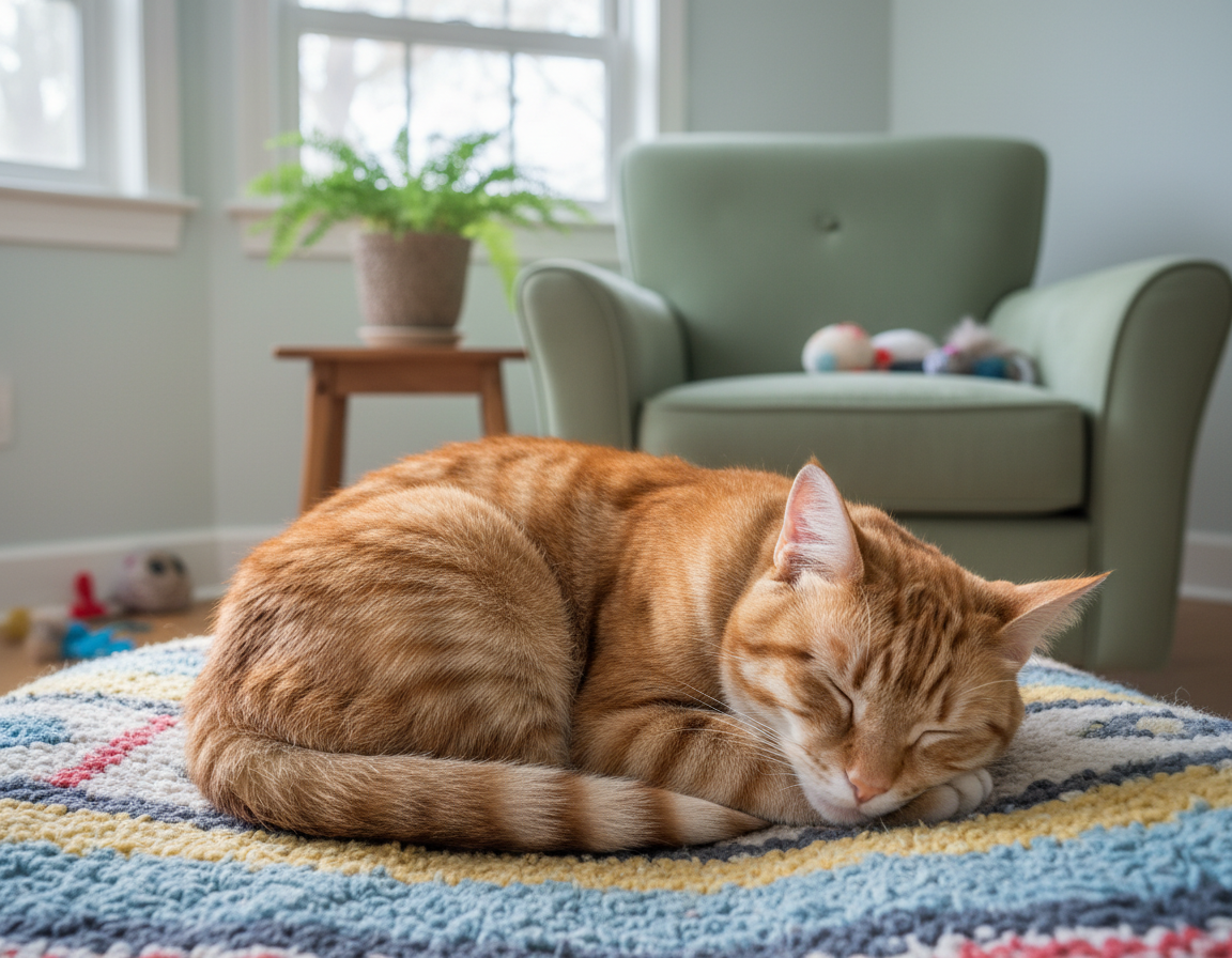 Dnevne spalne navade mačke – Vse, kar moraš vedeti o tem!