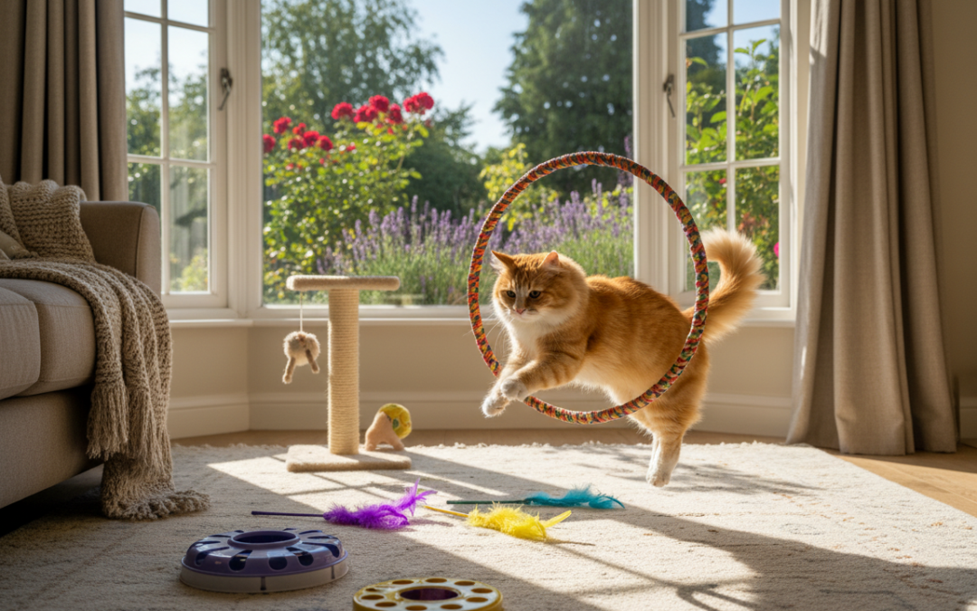 Dnevni vadbeni program za mačko – Vse, kar moraš vedeti o tem!