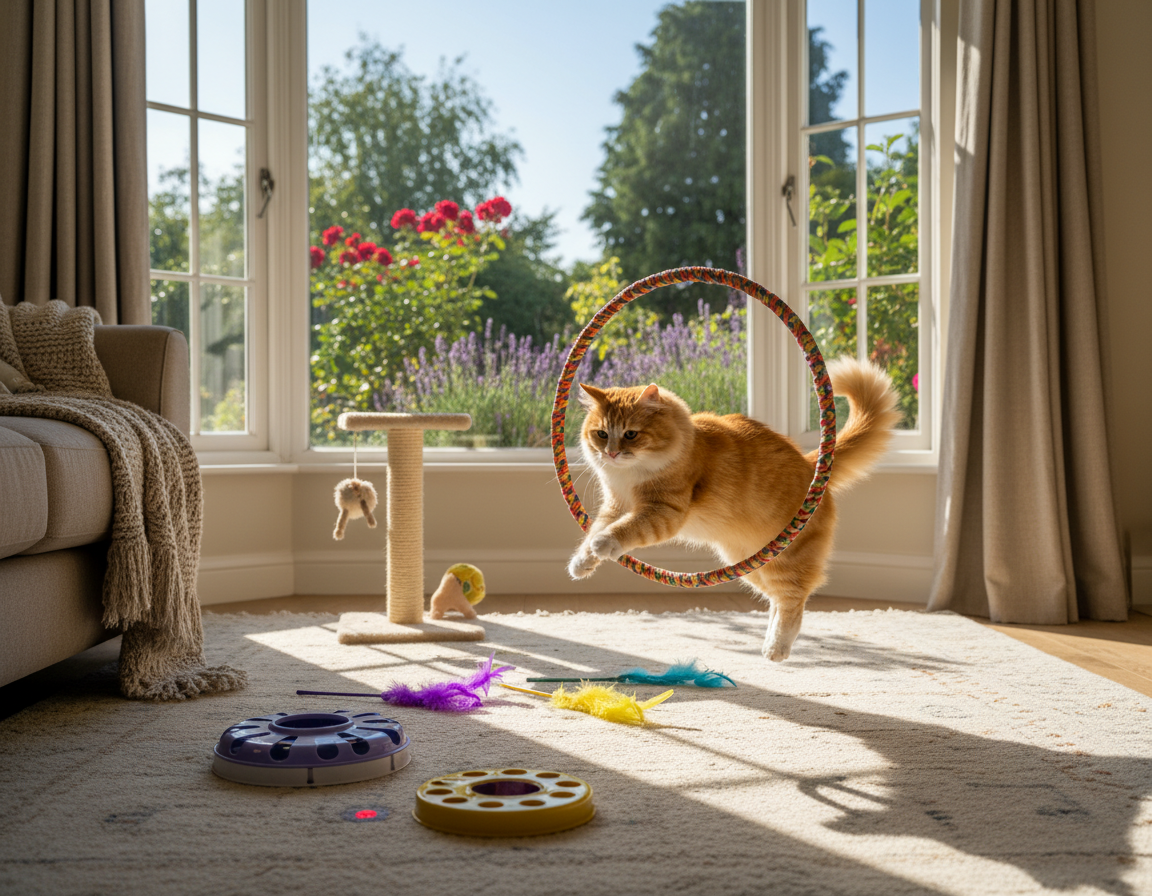 dnevni program vadbe za mačke