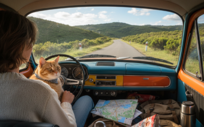 Dolgo potovanje z avtomobilom z mačko – Vse, kar moraš vedeti o tem!