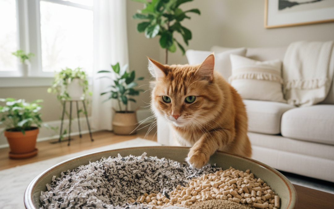 Doma pripravljena mačja stelja – Vse, kar moraš vedeti o tem!