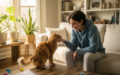 Interakcije mačke z lastnikom – Vse, kar moraš vedeti o tem!