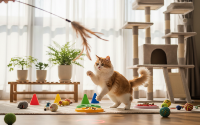 Interaktivni trening za mačke – Vse, kar moraš vedeti o tem!