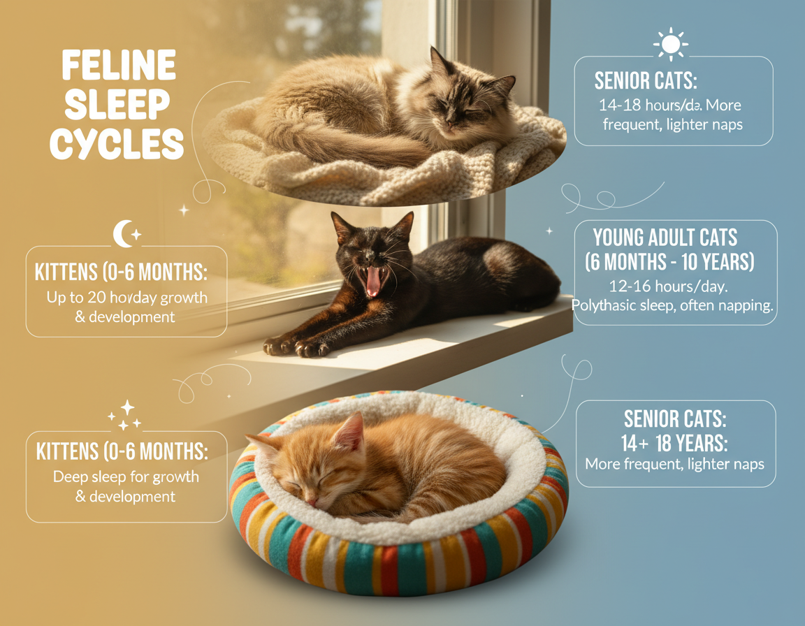 kolicina-spanja-macke-glede-na-starost količina spanja mačke glede na starost