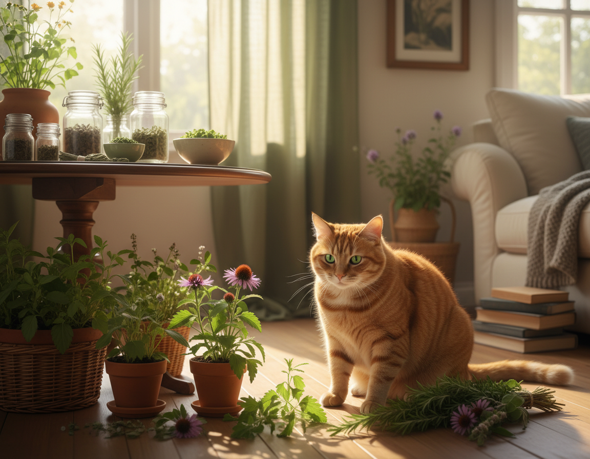 krepitev-imunskega-sistema-macke-z-zelisci krepitev imunskega sistema mačke z zelišči