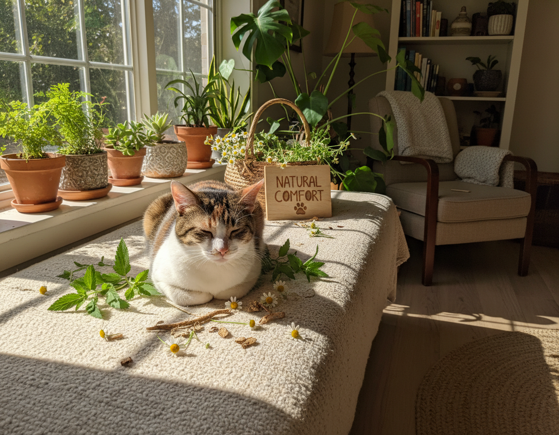 lajsanje-bolecin-pri-macki-z-zelisci lajšanje bolečin pri mački z zelišči