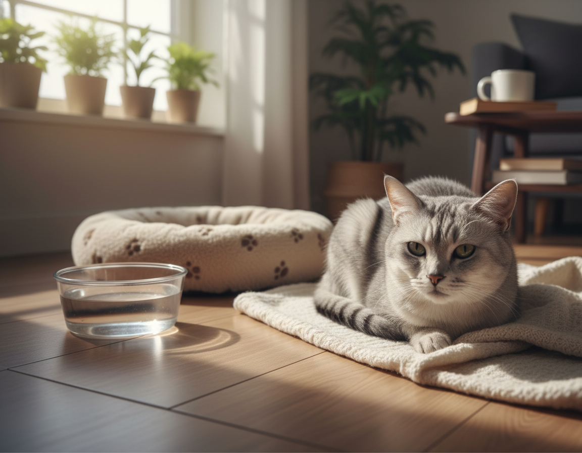 lajšanje bolečin pri starejši mački