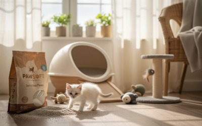 Mačja stelja za mačke z občutljivimi tačkami – Vse, kar moraš vedeti o tem!