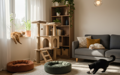 Notranja oprema, prijazna mačkam – Vse, kar moraš vedeti o tem!