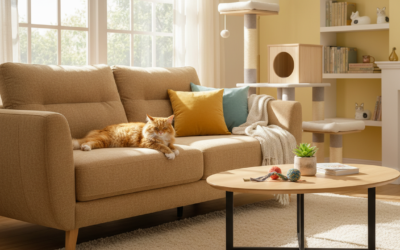 Mačkam prijazno pohištvo – Vse, kar moraš vedeti o tem!