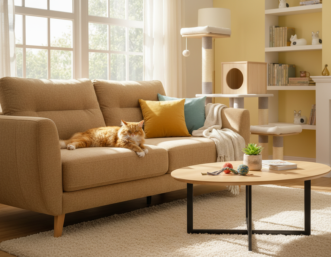 Mačkam prijazno pohištvo – Vse, kar moraš vedeti o tem!