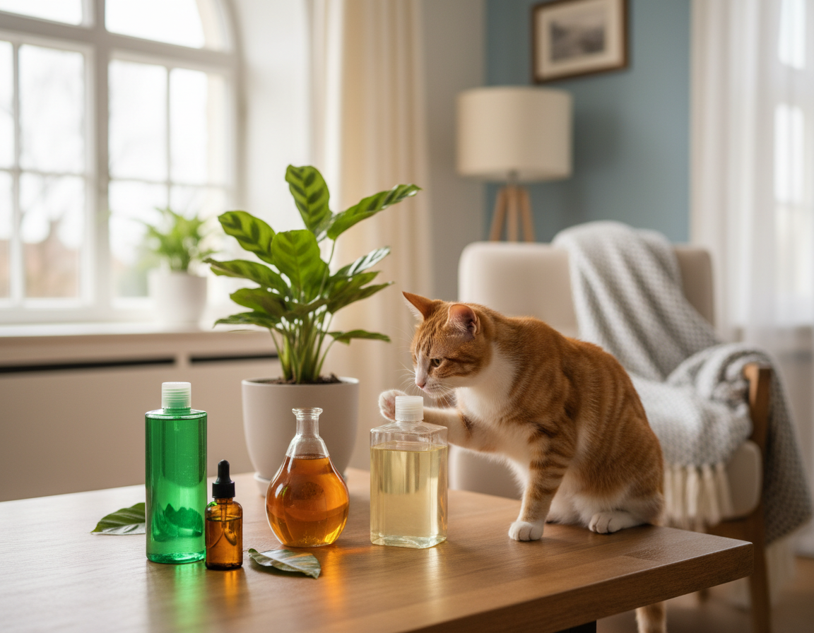 naravna razkužila za mačke