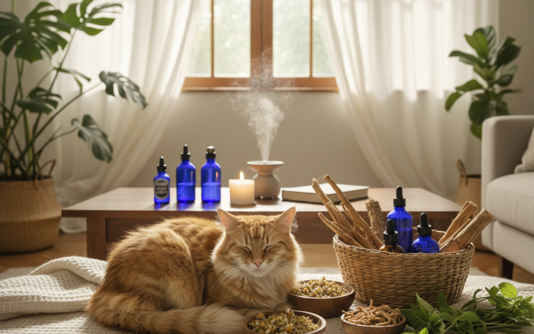 Domače pomirjevalne metode za mačke – Vse, kar moraš vedeti o tem!