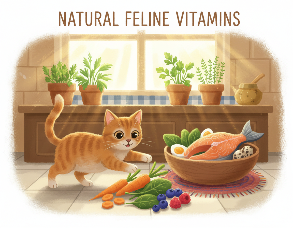 Naravni viri vitaminov za mačke – Vse, kar moraš vedeti o tem!