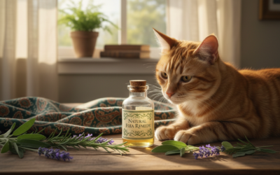 Naravno sredstvo proti bolham za mačke – Vse, kar moraš vedeti o tem!