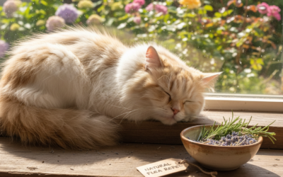 Mačji blog 22 Naravno zatiranje bolh pri mački – Vse, kar moraš vedeti o tem!