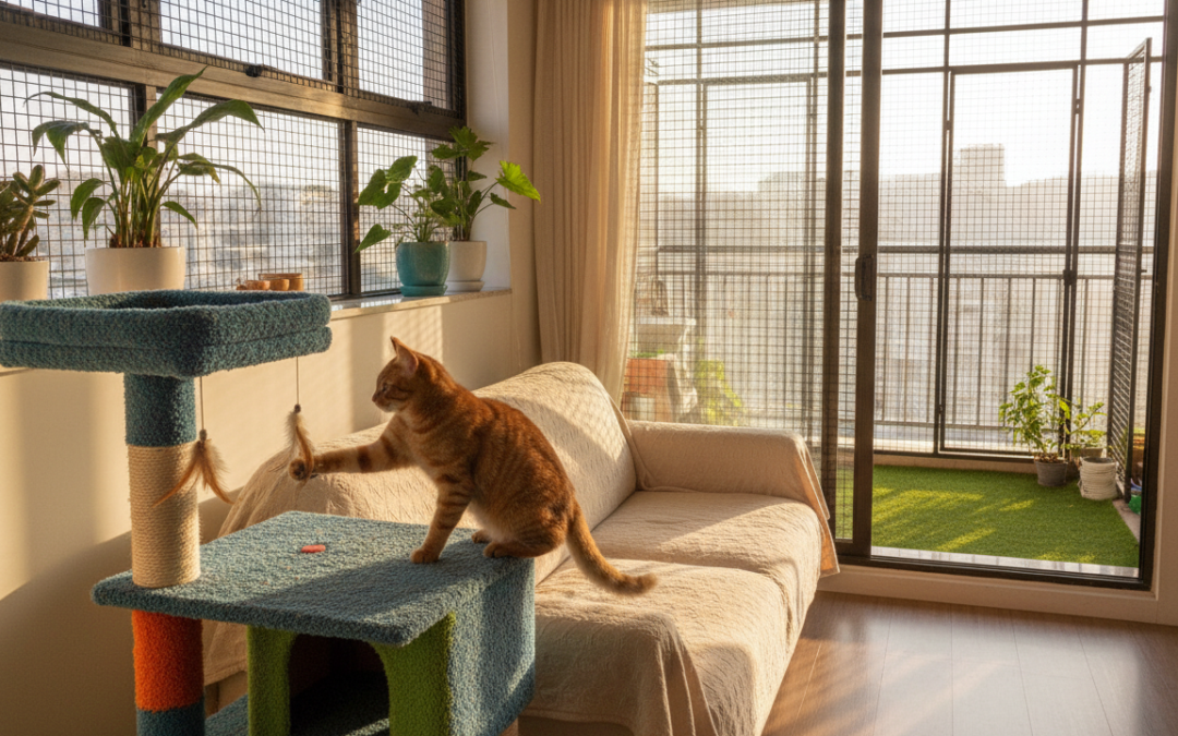 Nasveti za varnost mačke v stanovanju – Vse, kar moraš vedeti o tem!