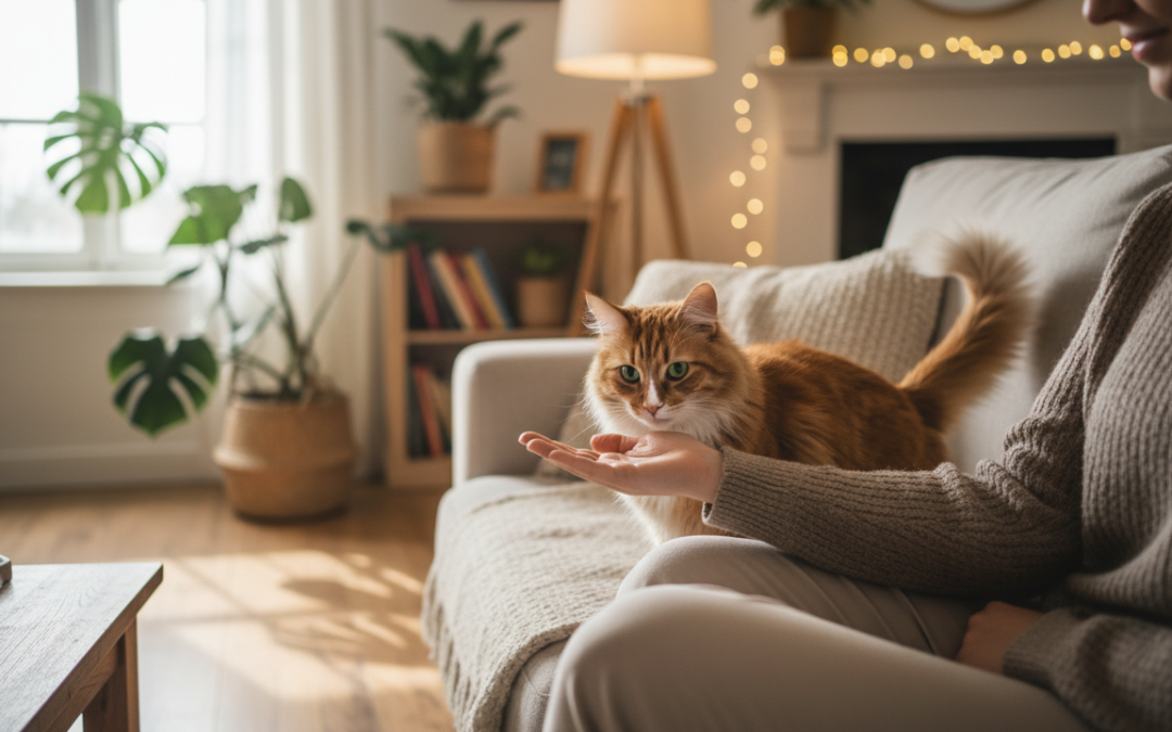 Navajanje mačke na človeški dotik – Vse, kar moraš vedeti o tem!