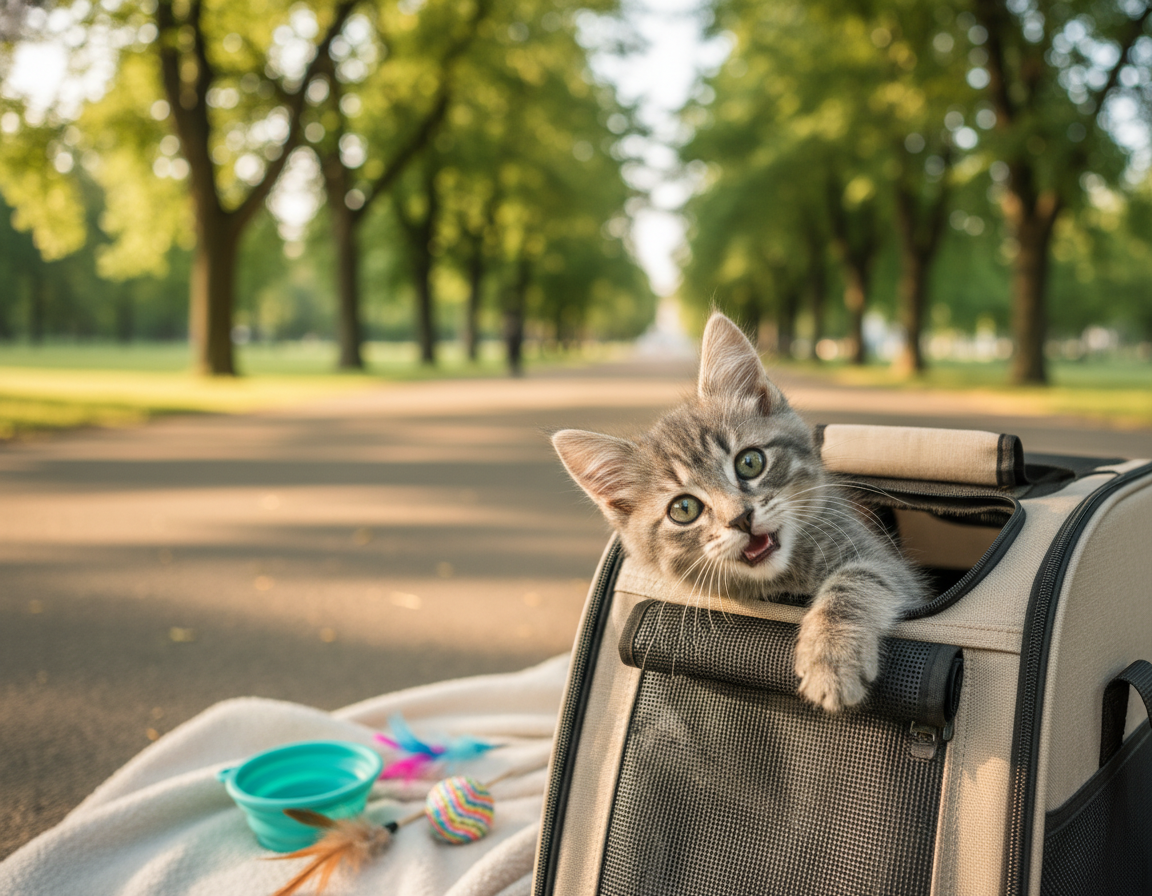 navajanje-macke-na-potovanja-v-obdobju-mladica navajanje mačke na potovanja v obdobju mladiča