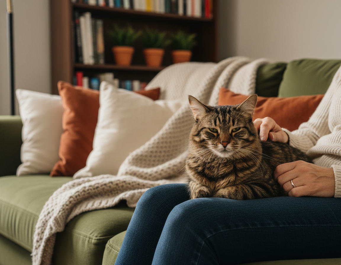 navezanost mačke na lastnika