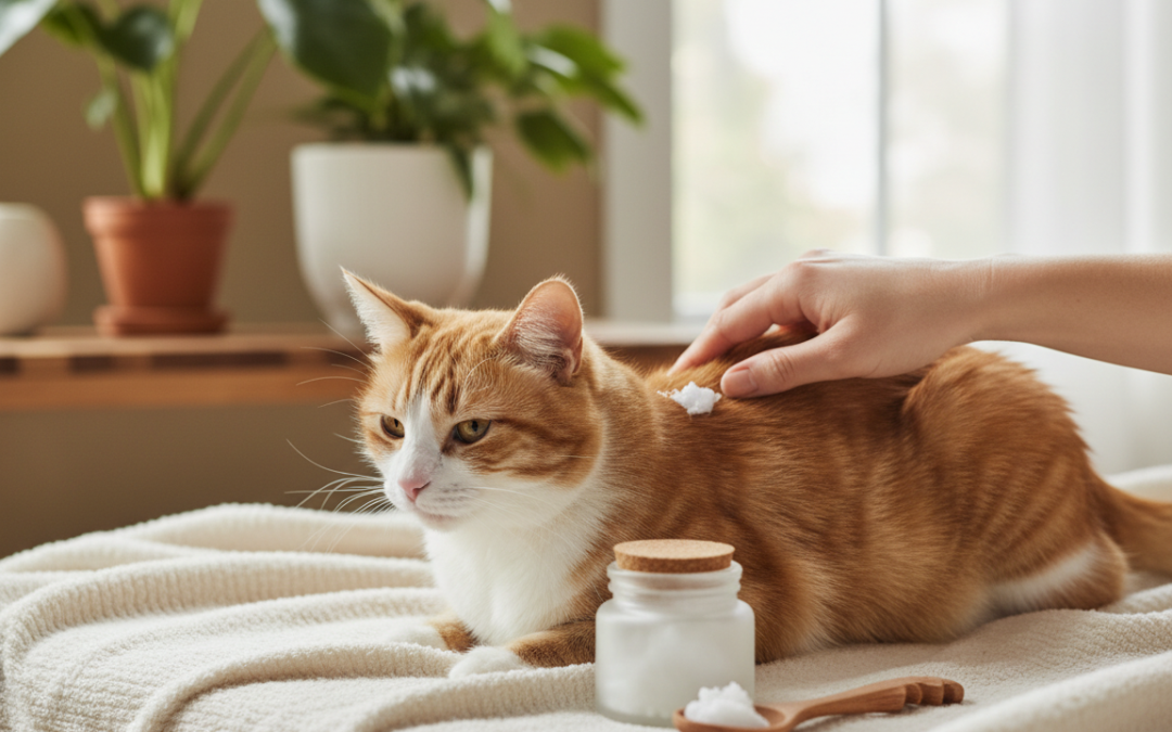 Nega kože mačke s kokosovim oljem – Vse, kar moraš vedeti o tem!