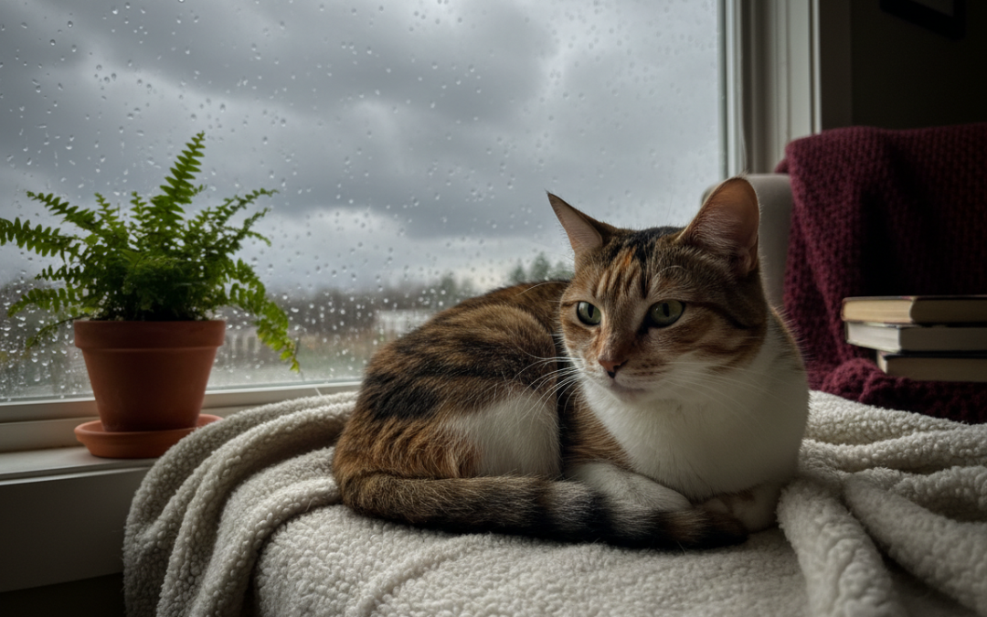 Nega mačke v deževnem vremenu – Vse, kar moraš vedeti o tem!