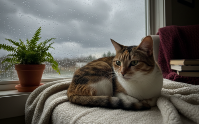 Nega mačke v deževnem vremenu – Vse, kar moraš vedeti o tem!