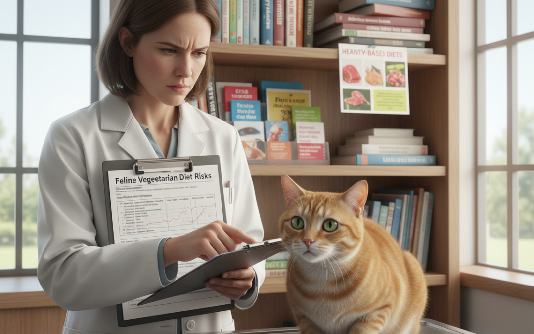 Nevarnosti vegetarijanske prehrane pri mačkah – Vse, kar moraš vedeti o tem!