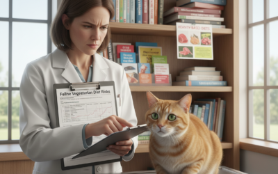 Nevarnosti vegetarijanske prehrane pri mačkah – Vse, kar moraš vedeti o tem!