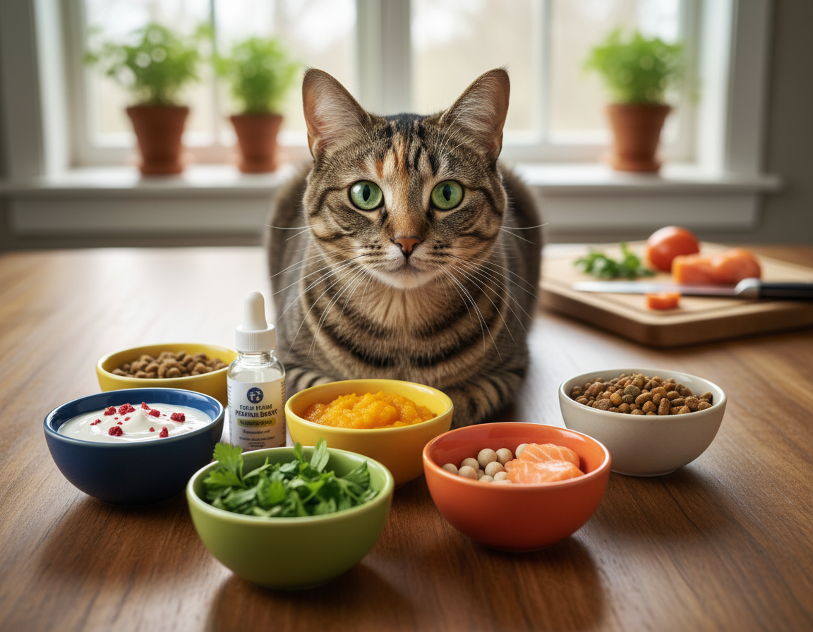 obnova črevesne flore mačke