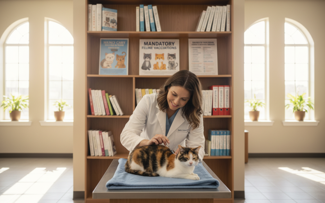 Obvezna cepljenja mačke – Vse, kar moraš vedeti o tem!