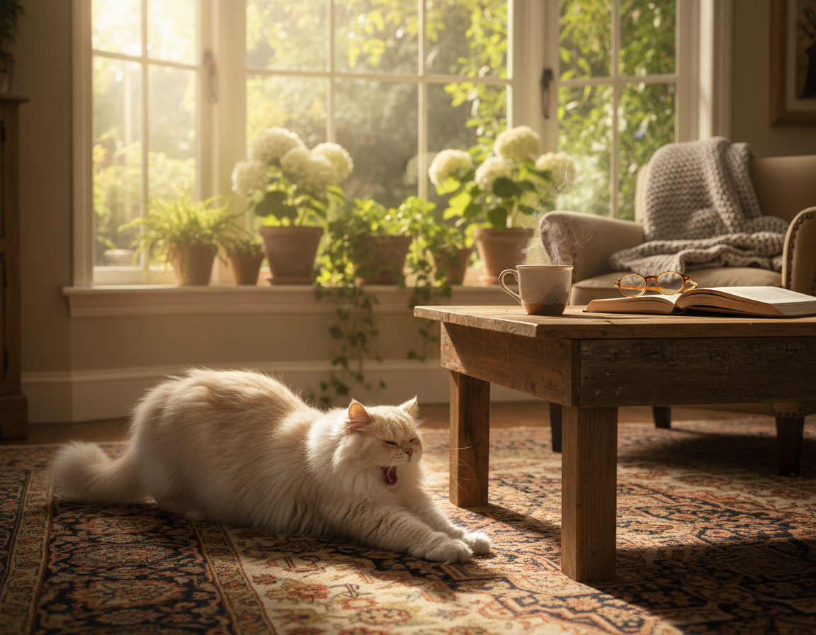 obvladovanje zgodnjega jutranjega prebujanja mačke