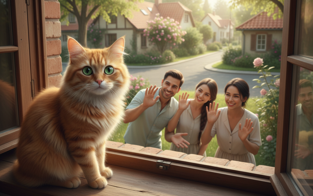 Odnos mačke do tujcev – Vse, kar moraš vedeti o tem!