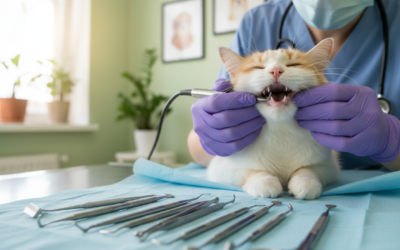 Odstranjevanje zobnega kamna pri mačkah – Vse, kar moraš vedeti o tem!