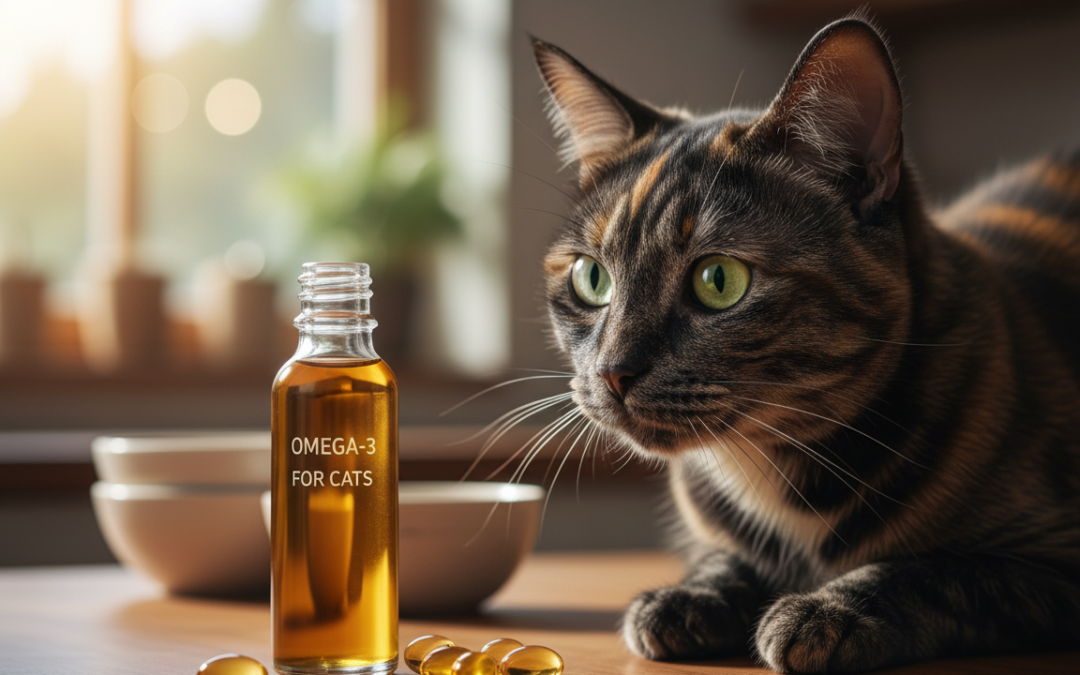 Omega-3 maščobne kisline za mačke – Vse, kar moraš vedeti o tem!